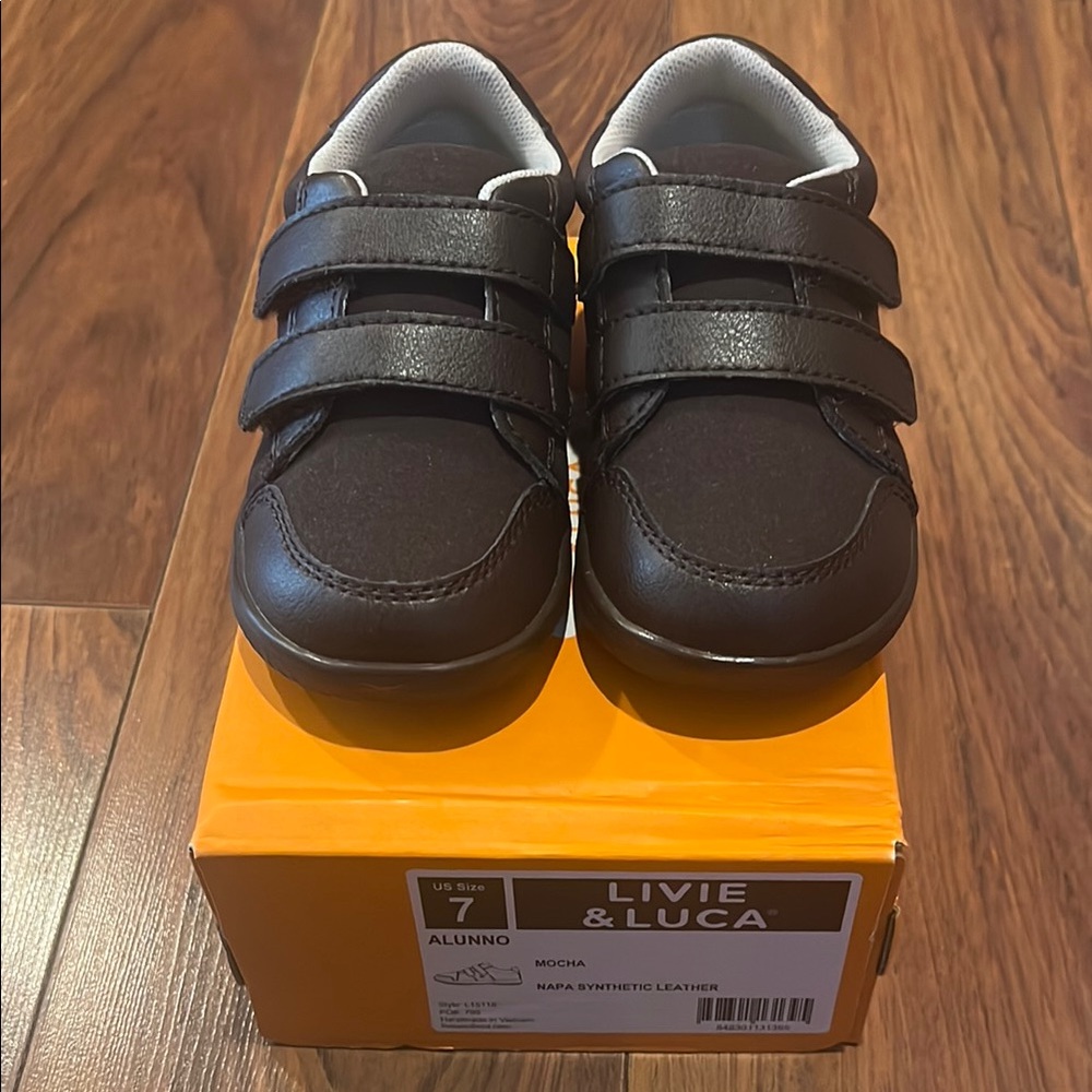 Livie & Luca Kids' mocha brown shoes